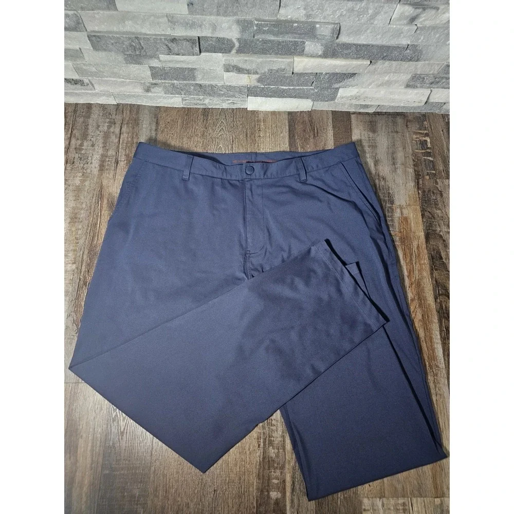 Rhone Commuter Flex-Knit Fabric Golf Pants Men 40x30 Navy Blue 100161